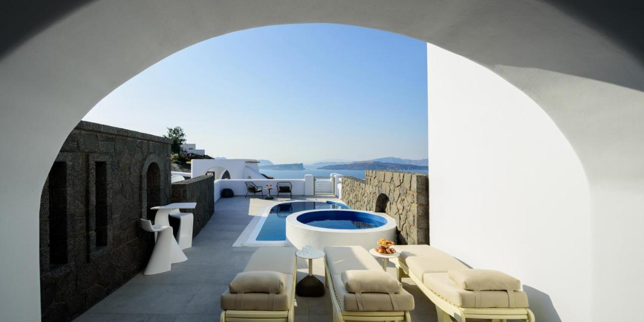 Acro Blue Luxury Villas Akrotírion Esterno foto