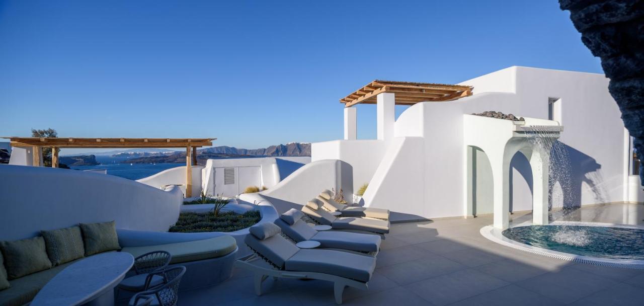 Acro Blue Luxury Villas Akrotírion Esterno foto